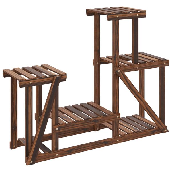 vidaXL Kukkateline 90x25x73,5 cm t&auml;ysi kuusi