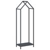 vidaXL Polttopuut Antrasiitti 40x25x120 cm Kylm&auml;valssattu ter&auml;s