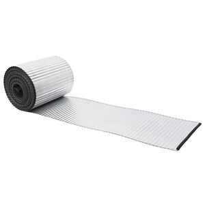 vidaxl Nurmireunus 10 m x 10 cm Galvanoitu ter&auml;s Hopea