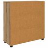vidaXL S&auml;ilytyskaappi Artisan tammi 80 x 31 x 81 cm Tekninen puu