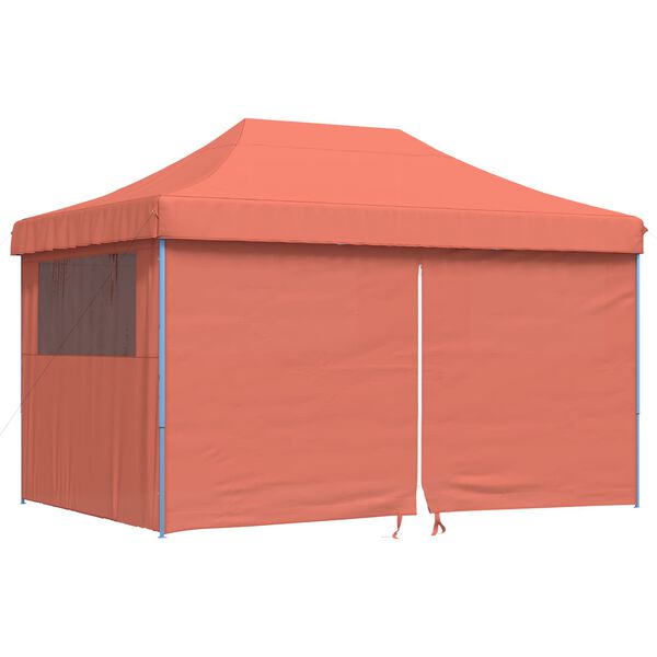 vidaXL Juhlateltta Terrakotta 292 x 440 x 315 cm Oxford-kangas