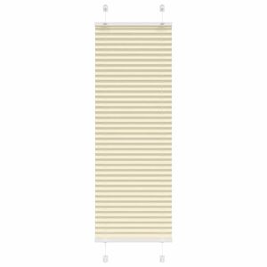 vidaXL laskostettu Blind Cream 40x100 cm Kankaan leveys 39,4 cm