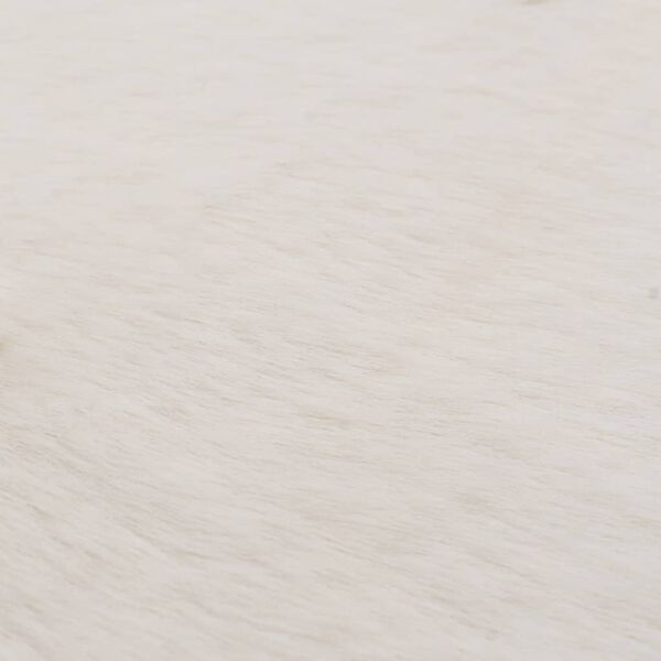 vidaXL Matto 160x230 cm j&auml;niksen tekonahka kerma