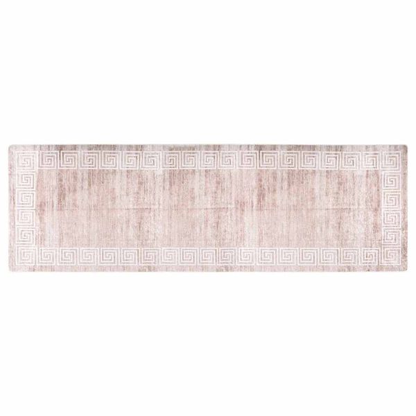 vidaXL Matto pest&auml;v&auml; 80x300 cm beige