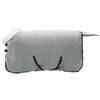 vidaXL Hevospeitto Vaalea Harmaa 165 cm Polar fleece
