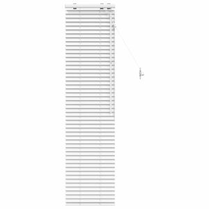 vidaXL Venezia-verho valkoinen 40 x 160 cm 35 mm