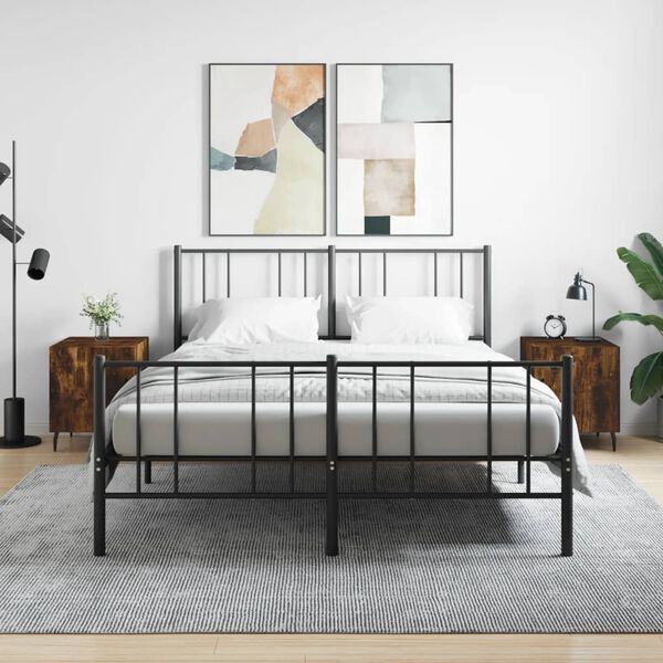 vidaXL Y&ouml;p&ouml;yd&auml;t 2 kpl savutammi 40x40x50 cm tekninen puu