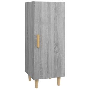 vidaXL Senkki harmaa Sonoma 34,5x34x90 cm tekninen puu