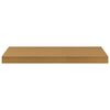 vidaXL Sein&auml;hylly 4 pcs Beige 50 x 23 x 4 cm Tekninen puu