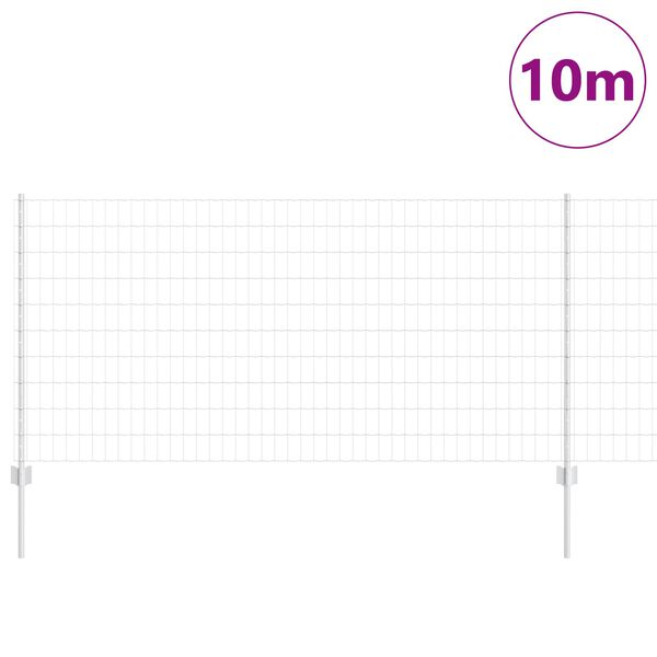 vidaXL Aita ja Tuki Hopea 1 x 10 m Ter&auml;s