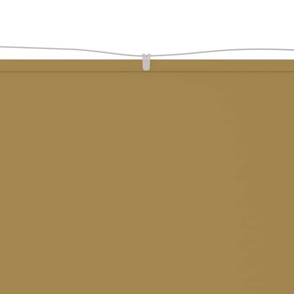 vidaXL Pystymarkiisi beige 180x800 cm Oxford kangas