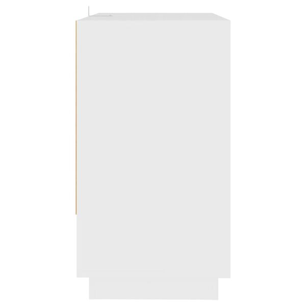 vidaXL Senkki valkoinen 70x41x75 cm tekninen puu