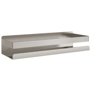 vidaXL Suihkuhylly 30x10x6 cm harjattu 304 ruostumaton ter&auml;s