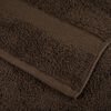 vidaXL Premium Pyyhkeet SOLUND 10 kpl ruskea 50x100 cm 600 gsm