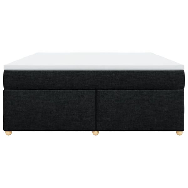 vidaXL Jenkkis&auml;nky patjalla musta 180x200 cm kangas