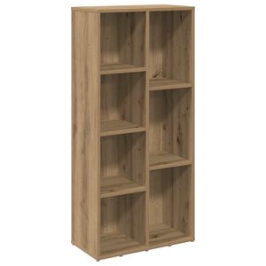 vidaXL Kirjakaappi k&auml;sity&ouml;l&auml;inen tammi 50x25x104 cm