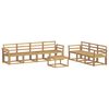 vidaXL Ulkosohvakokoelma 8 pcs valkoinen 59 x 59 x 37 cm