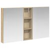 vidaXL Kylpyhuoneen kaappisetti 3 kpl 100 x 10,5 x 60,5 cm