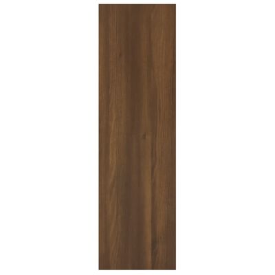 vidaXL Kirjahylly/tilanjakaja ruskea tammi 100x30x103 cm