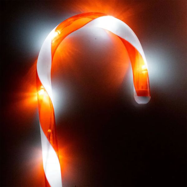 Ambiance 8-osainen karkkitanko jouluvalosarja