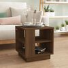 vidaXL Sohvap&ouml;yt&auml; ruskea tammi 40x40x43 cm tekninen puu