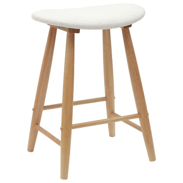 vidaXL Ruokatuolit 2 pcs Luonnollinen 46 x 37 x 63 cm