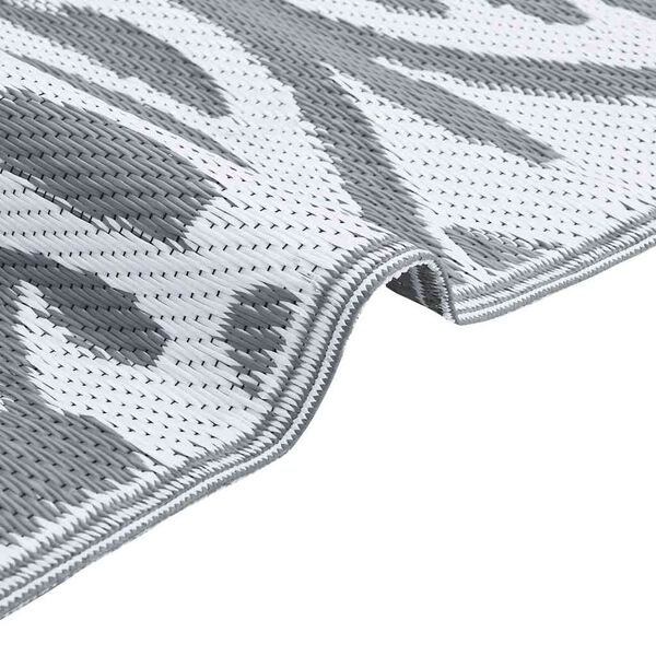 vidaXL Ulkokäyttöön tarkoitettu matto ARAKIL Vaaleanharmaa