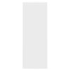 vidaXL Kenk&auml;kaappi valkoinen 80x21x57 cm tekninen puu