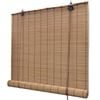 vidaXL Ruskeat bambu rullaverhot 140 x 160 cm