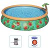 Bestway Fast Set Paradise Palms t&auml;ytett&auml;v&auml; uima-allassarja 457x84 cm