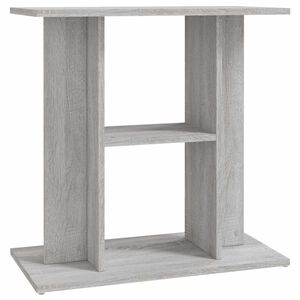 vidaXL Akvaarioteline harmaa Sonoma-puu 60x30x60 cm