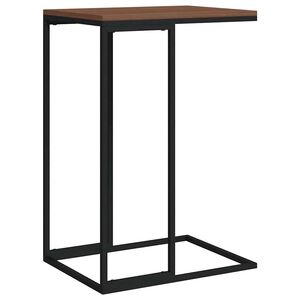 vidaXL Sivup&ouml;yt&auml; musta 40x30x59 cm tekninen puu