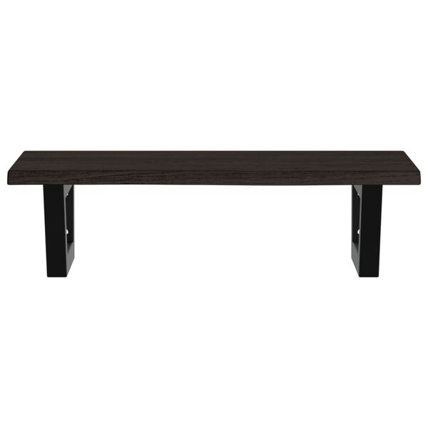 vidaXL Pesuallashylly sein&auml;lle ter&auml;s ja t&auml;ysi tammi