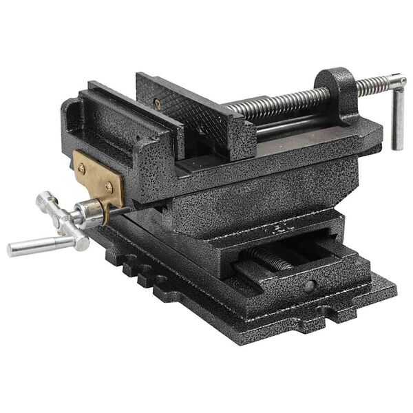 vidaXL Manuaalisesti k&auml;ytett&auml;v&auml; sivuliukuva poraruuvipenkki 150 mm