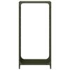 vidaXL Polttopuuteline 44x28x90 cm kylm&auml;valssattu ter&auml;s