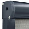 vidaXL Alas rullattava hyönteisverkko ikkunaan antrasiitti 130x170 cm