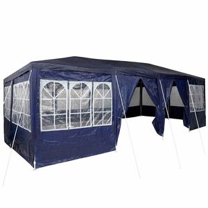 vidaXL Juhlateltta Sininen 800 x 400 x 266 cm Polyeteeni