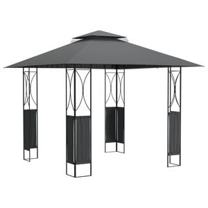 vidaXL Huvimaja katolla antrasiitti 300x300x270 cm ter&auml;s