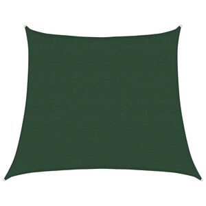 vidaXL Aurinkopurje 160 g/m&sup2; tummanvihre&auml; 4/5x4 m HDPE
