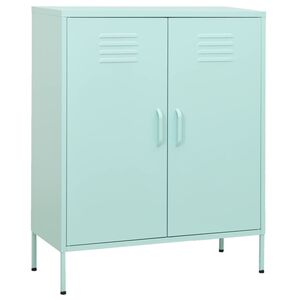 vidaXL Varastokaappi minttu 80x35x101,5 cm ter&auml;s