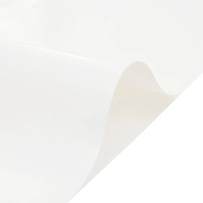 vidaXL Pressu valkoinen 1,5x20 m 650 g/m²