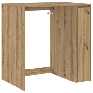 vidaXL Pyykinpesukonekaappi Artisan tammi 87 x 60 x 89 cm Tekninen puu