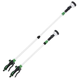 vidaXL Teleskooppinen kasteluvarsi 10 kuviolla 75-110 cm