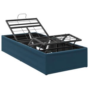 vidaXL S&auml;hk&ouml;s&auml;&auml;t&ouml;inen s&auml;nky runko Sininen 200 x 80 x 33,5 cm Ter&auml;s