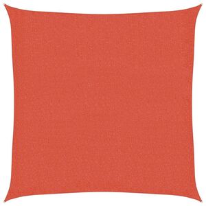 vidaXL Aurinkopurje 160 g/m&sup2; terrakotta 2,5x2,5 m HDPE