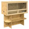 vidaXL Terrarium Ruskea 100 x 50 x 100 cm OSB