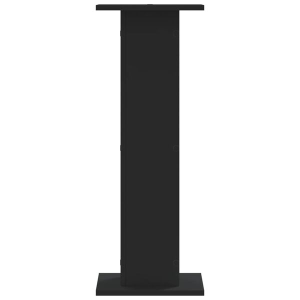 vidaXL Kasvitelineet 2 kpl musta 30x30x80 cm tekninen puu