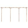 vidaXL Pergola bambu 385x40x205 cm