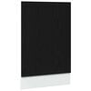 vidaXL Astianpesukoneen paneeli Lyon musta tammi 45x1,5x67 cm tekopuu
