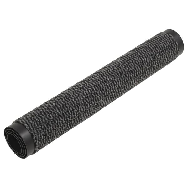 vidaXL Ovimatto nukallinen 60x150 cm antrasiitti